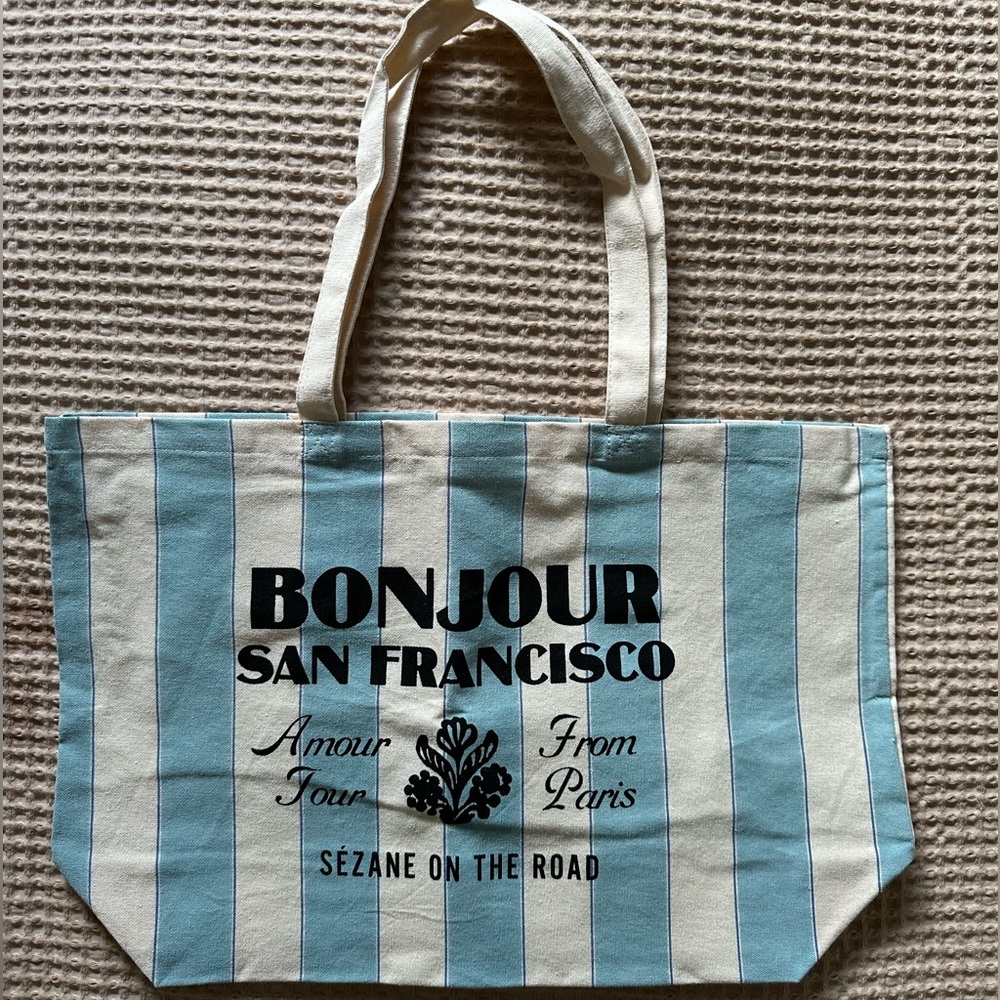 Sézane San Francisco tote bag